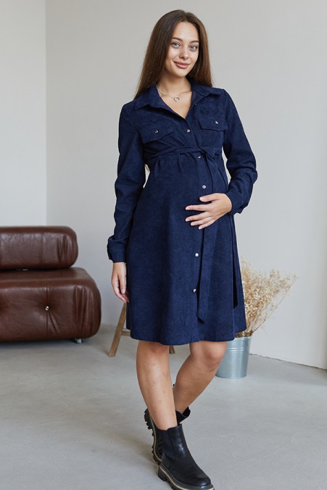 Платье для беременных и кормящих Lullababe Philadelphia синий