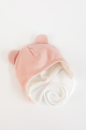 Велюровая шапка "Tessera" MagBaby розовая