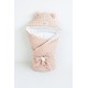 Велюровый конверт-одеяло "Tessera" MagBaby розовый