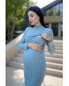 Плаття для вагітних і годуючих Dianora 2120 синє