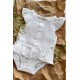 Мусліновий пісочник для новонароджених білий