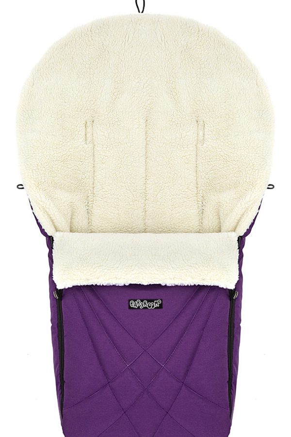 Зимовий конверт Babyroom Wool N-8 violet фіолетовий
