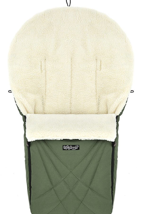 Зимовий конверт Babyroom Wool N-8 green зелений