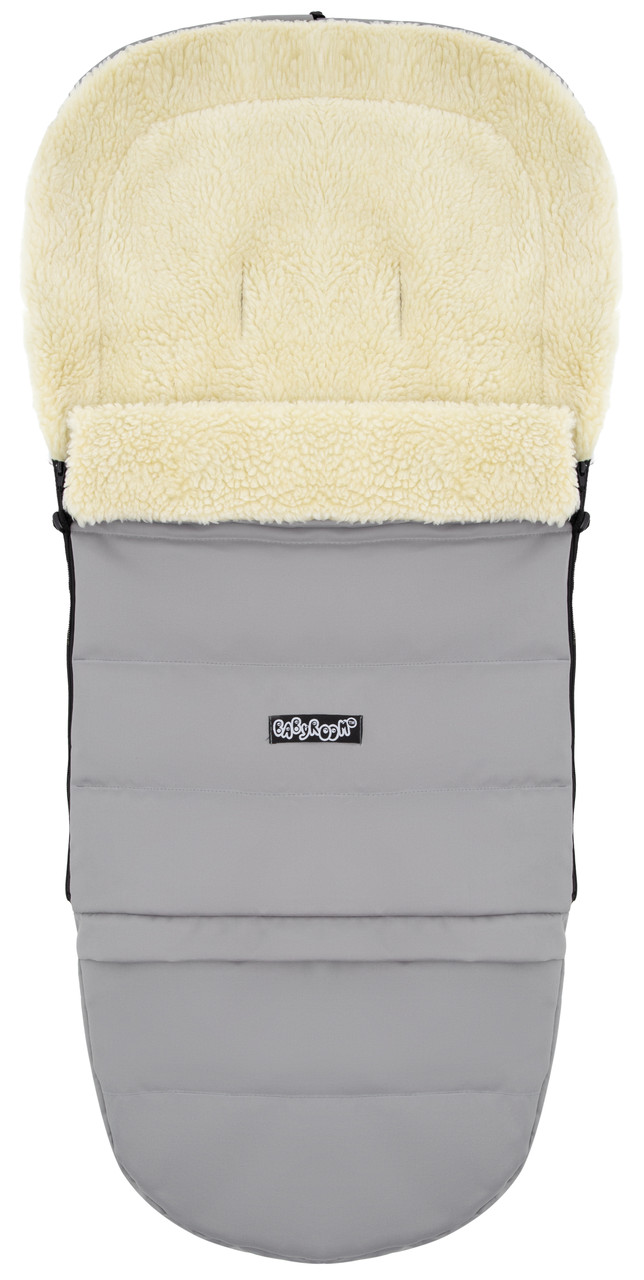 Зимовий конверт Babyroom Wool N-20 grey сірий
