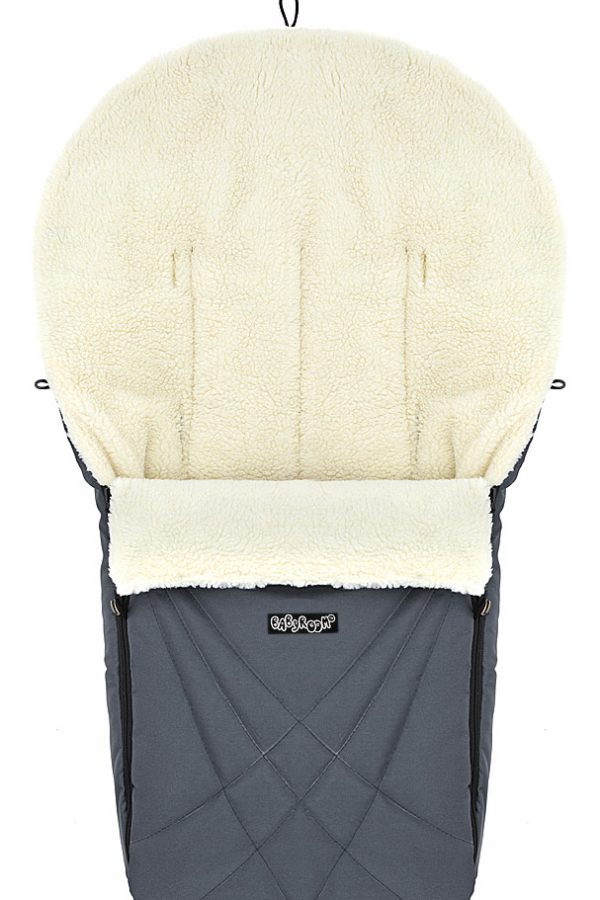 Зимовий конверт Babyroom Wool N-8 graphite графіт