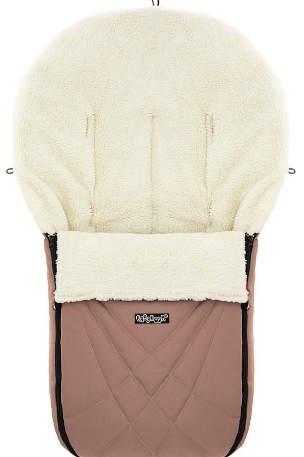 Зимовий конверт Babyroom Wool N-8 cappuccino капучино
