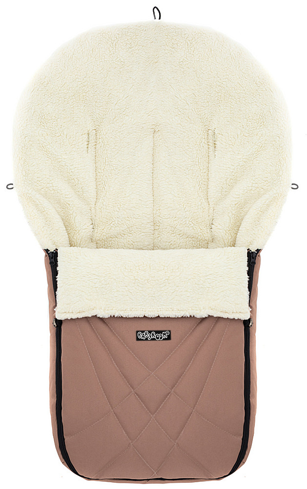 Зимовий конверт Babyroom Wool N-8 cappuccino капучино