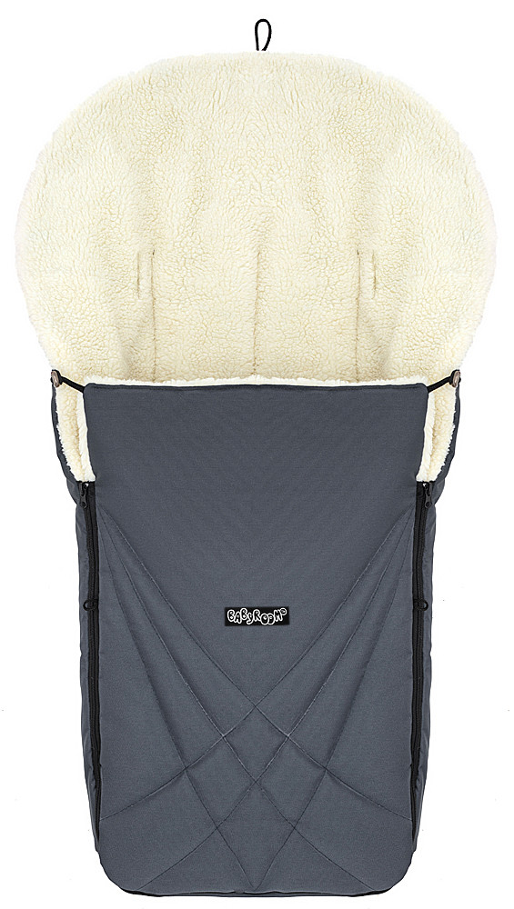 Зимовий конверт Babyroom Wool N-8 graphite графіт - Зображення 2