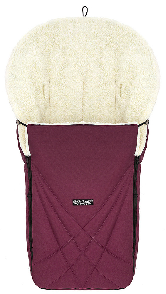Зимовий конверт Babyroom Wool N-8 bordo бордовий - Зображення 2