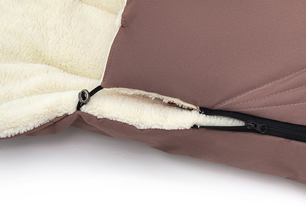 Зимовий конверт Babyroom Wool N-8 chocolate шоколад - Зображення 6