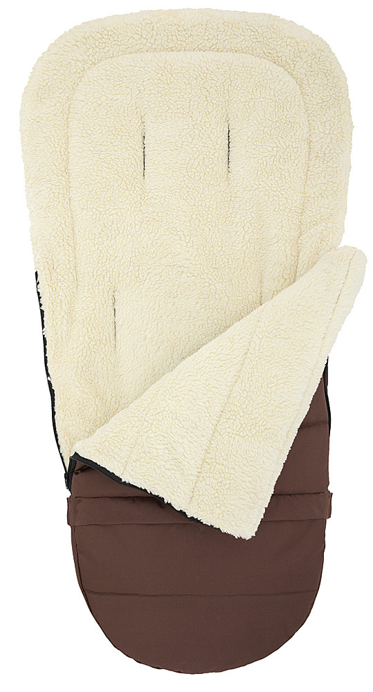 Зимовий конверт Babyroom Wool N-20 chocolate шоколад - Зображення 3