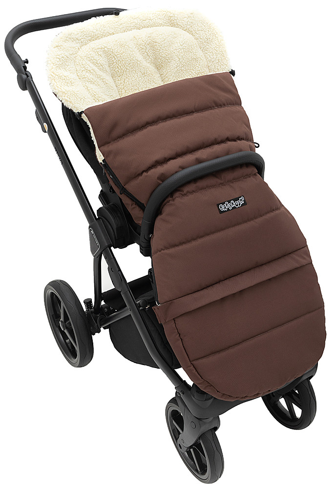 Зимовий конверт Babyroom Wool N-20 chocolate шоколад - Зображення 7