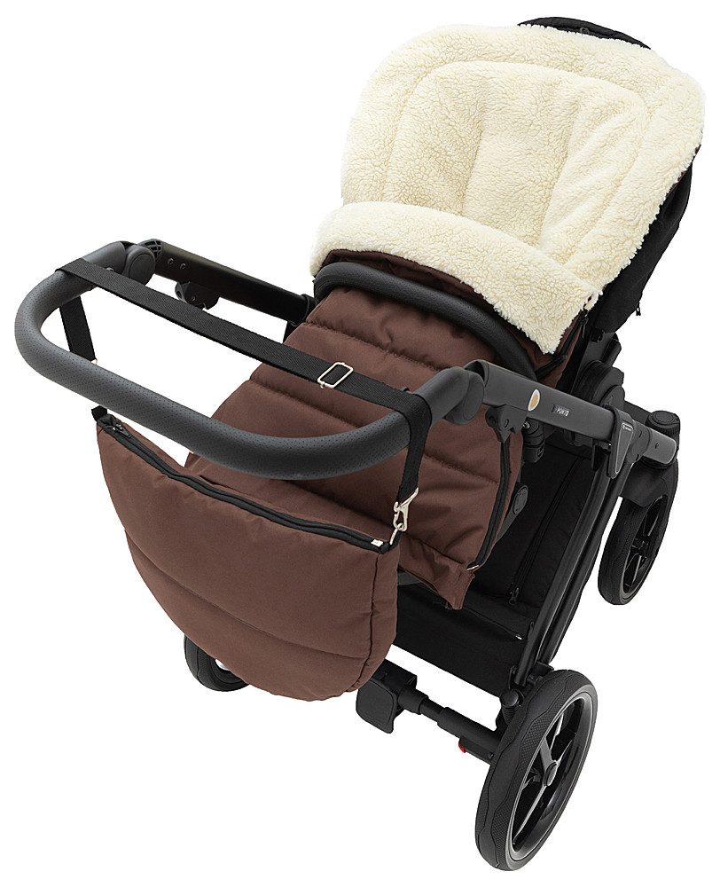 Зимовий конверт Babyroom Wool N-20 chocolate шоколад - Зображення 8