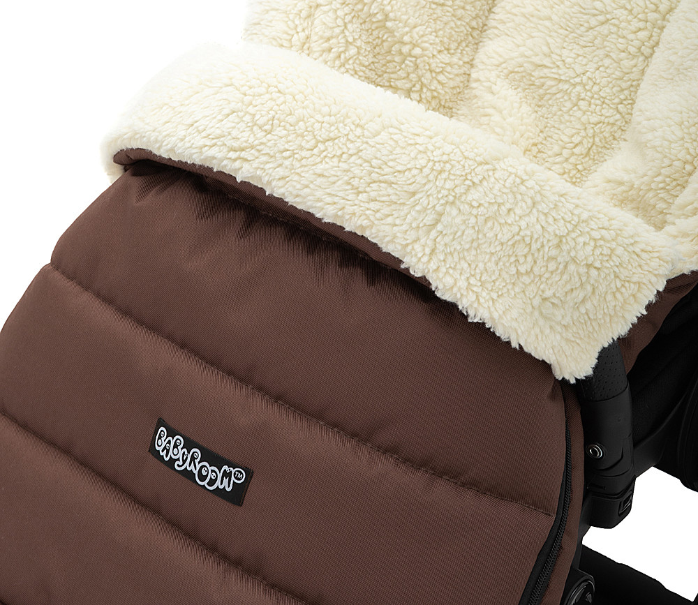 Зимовий конверт Babyroom Wool N-20 chocolate шоколад - Зображення 9