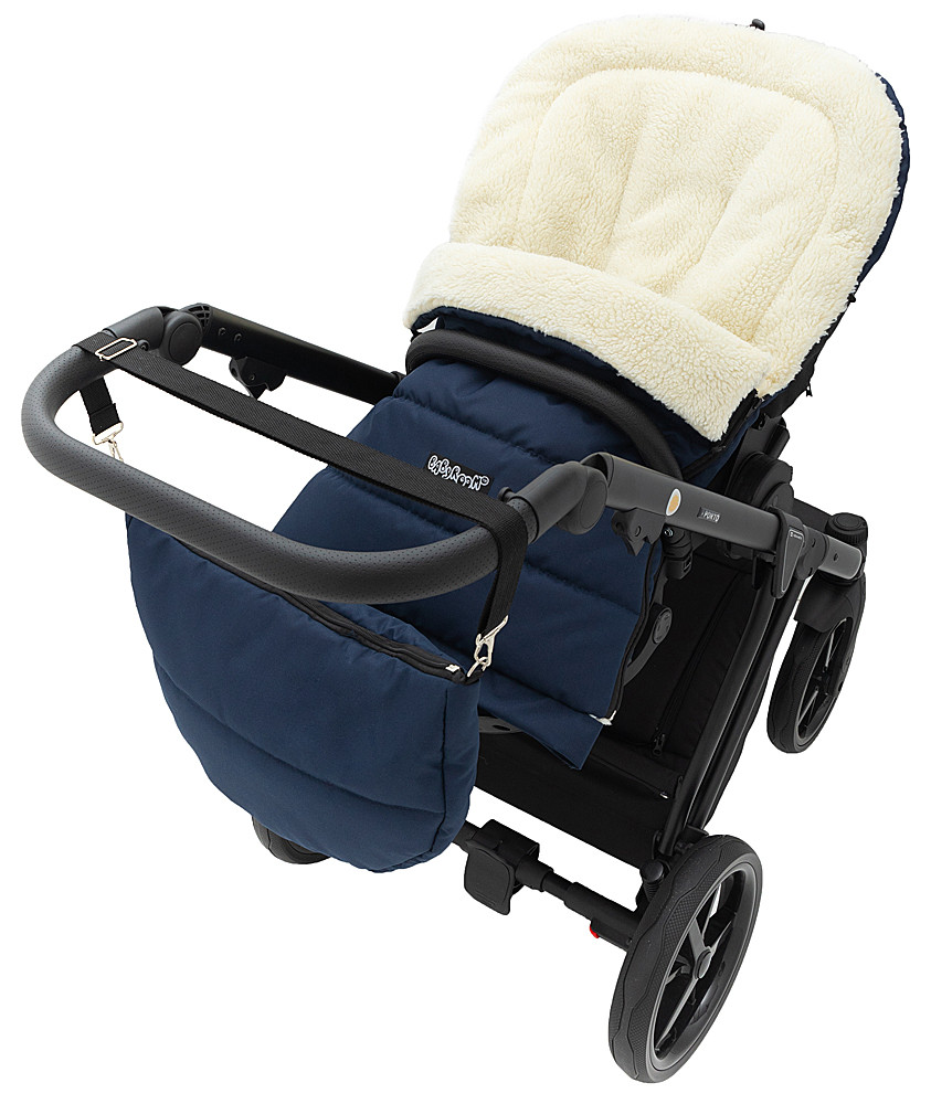 Зимовий конверт Babyroom Wool N-20 navy blue темно-синій - Зображення 8
