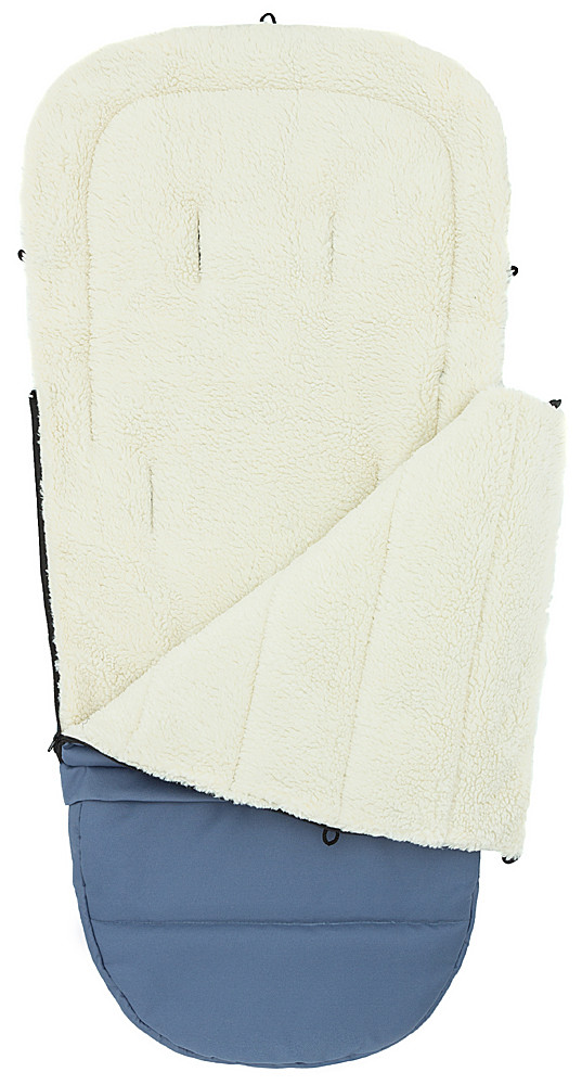 Зимовий конверт Babyroom Wool N-20 jeans blue синій - Зображення 3