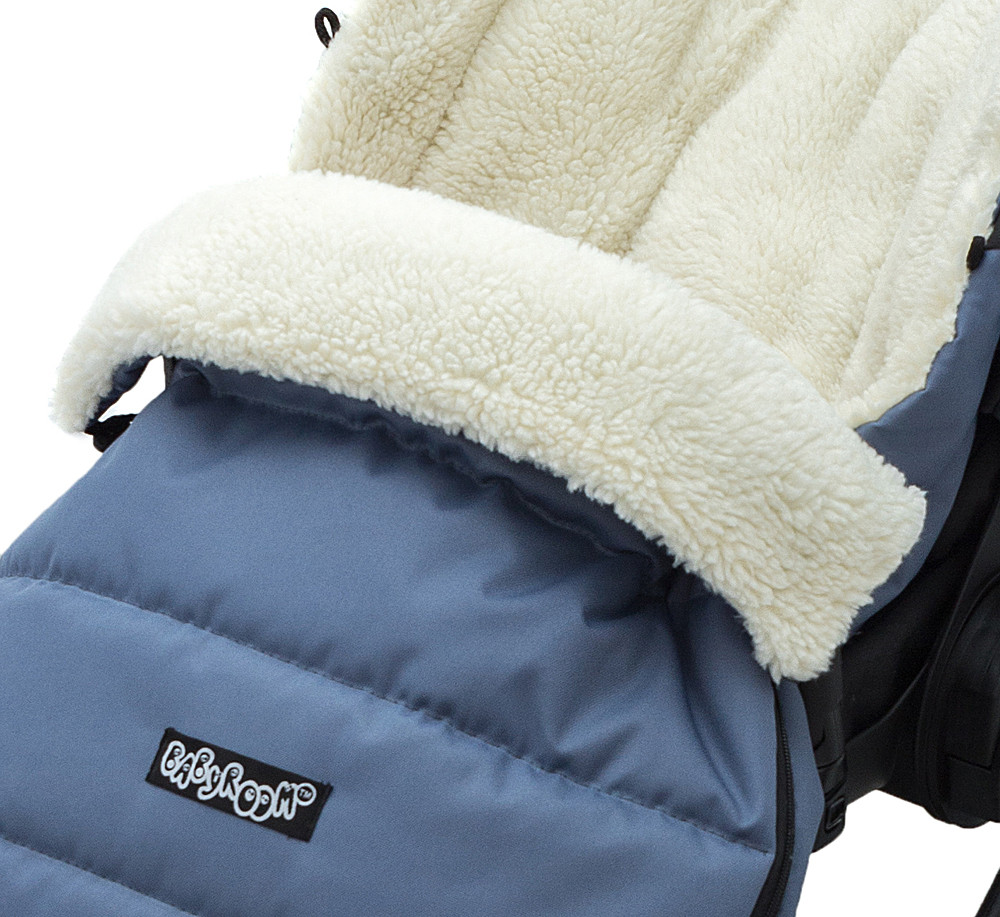 Зимовий конверт Babyroom Wool N-20 jeans blue синій - Зображення 9