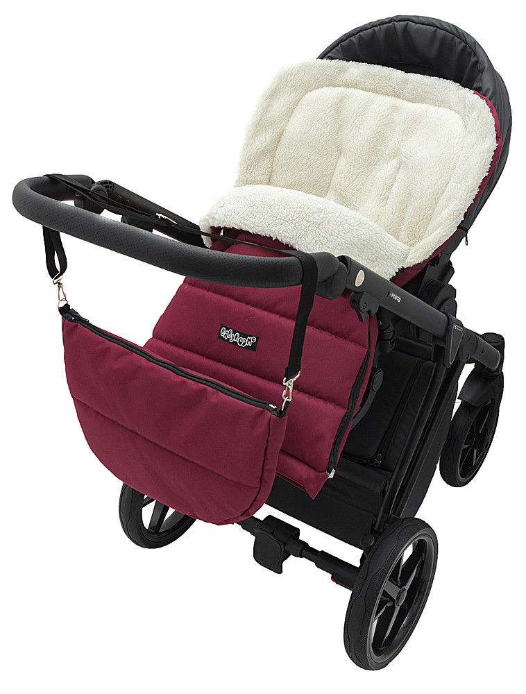 Зимовий конверт Babyroom Wool N-20 bordo бордовий - Зображення 8