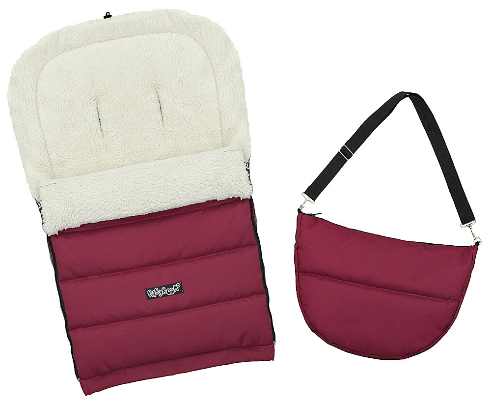 Зимовий конверт Babyroom Wool N-20 bordo бордовий - Зображення 5