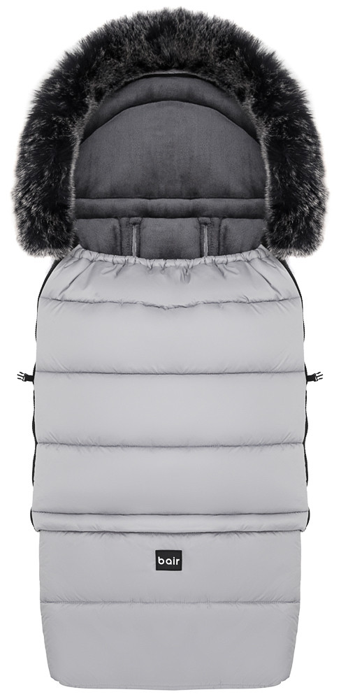 Зимовий конверт Bair Arctic NR-2 - CBX owl grey сірий - Зображення 2