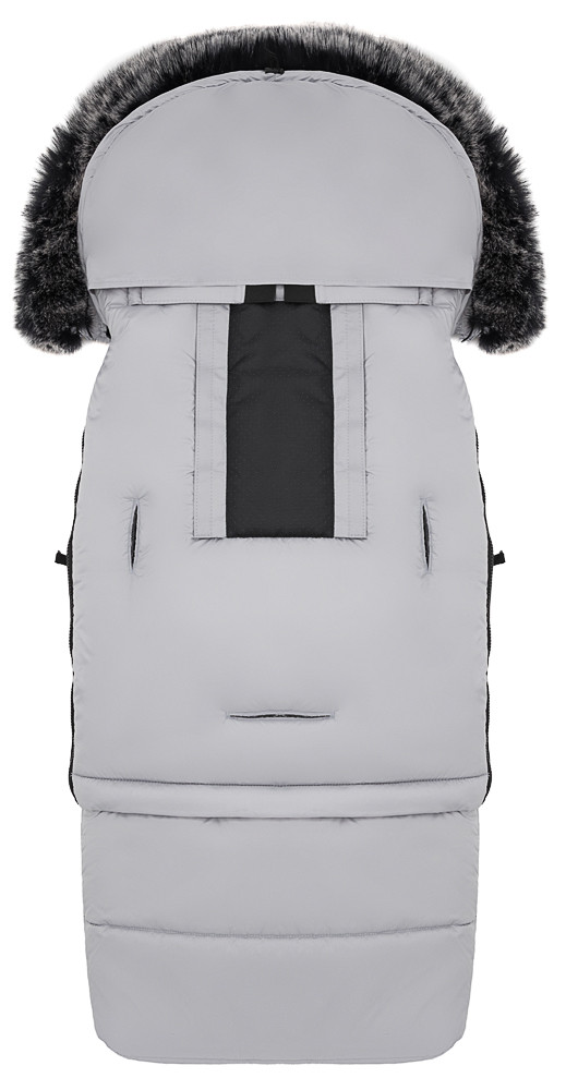 Зимовий конверт Bair Arctic NR-2 - CBX owl grey сірий - Зображення 4