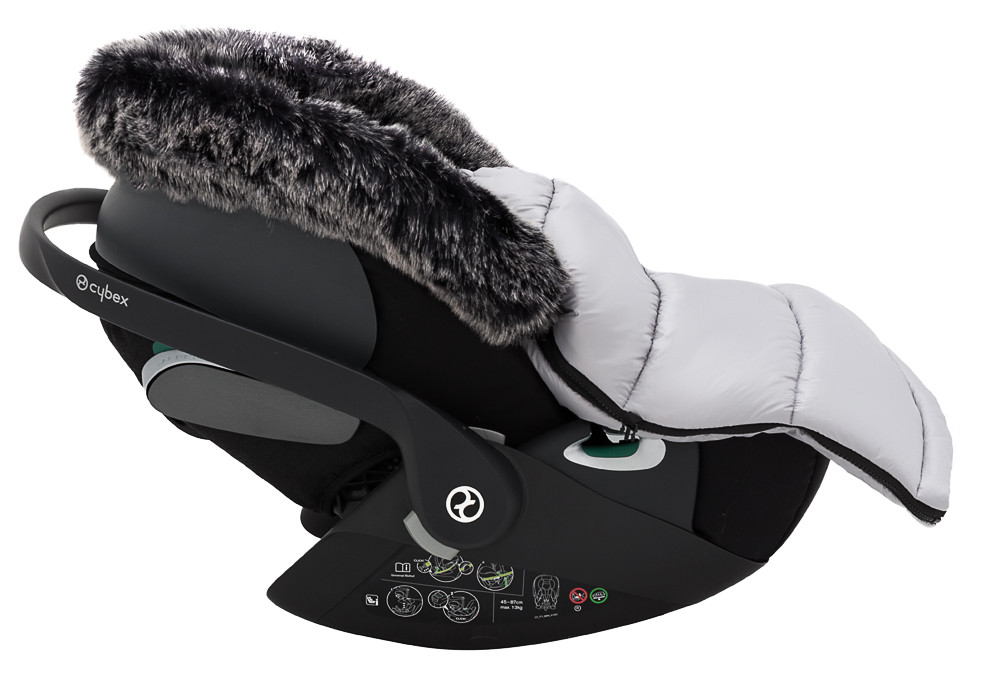 Зимовий конверт Bair Arctic NR-2 - CBX owl grey сірий - Зображення 8