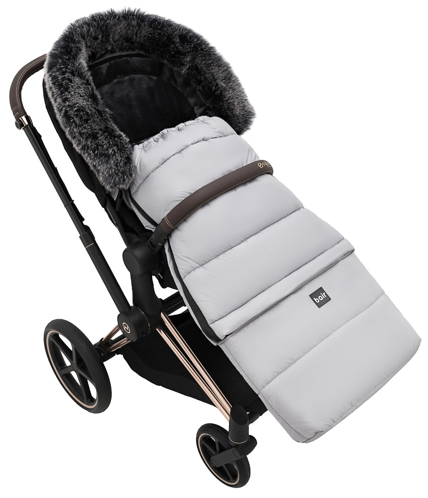 Зимовий конверт Bair Arctic NR-2 - CBX owl grey сірий - Зображення 6