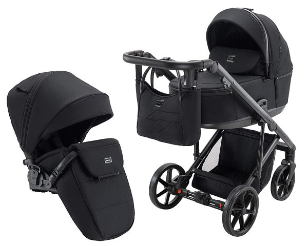 Коляска 2 в 1 Adamex Dolce Natura 11 carbone