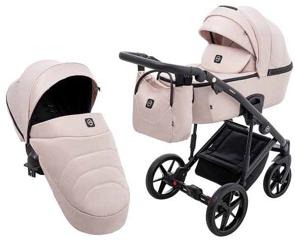 Коляска 2 в 1 Adamex Mobi Air Thermo New TIP TK-20 бежевий