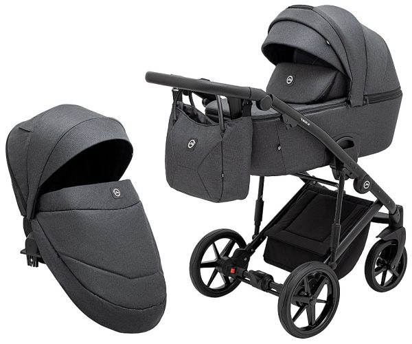 Коляска 2 в 1 Adamex Mobi Air Thermo New TIP TK-79 графіт
