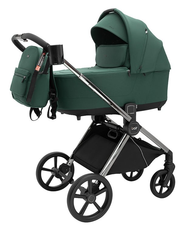 Коляска 2 в 1 Bair Pixel PL-04 зелений
