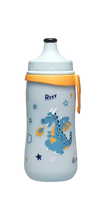 «Kids Cup» з висувною кришечкою 330 мл. (хлопчик), (від 18 місяців),«PET-Box» NIP