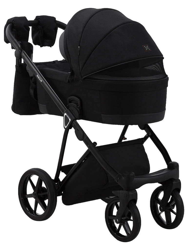 Коляска 2 в 1 Adamex Gallo Thermo GA-12 black diamond - Зображення 6