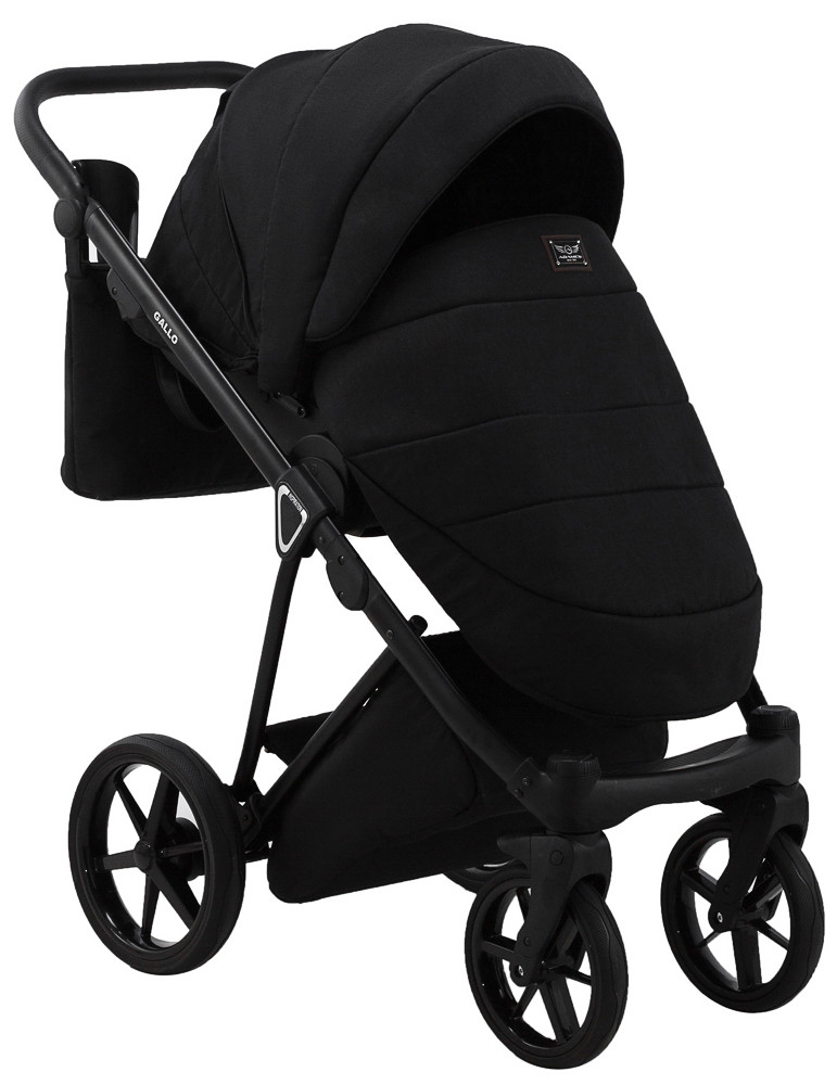 Коляска 2 в 1 Adamex Gallo Thermo GA-12 black diamond - Зображення 8