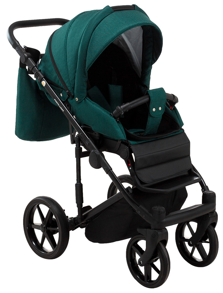 Коляска 2 в 1 Adamex Porto Light Tip TK-52 темно-зелений - Зображення 8