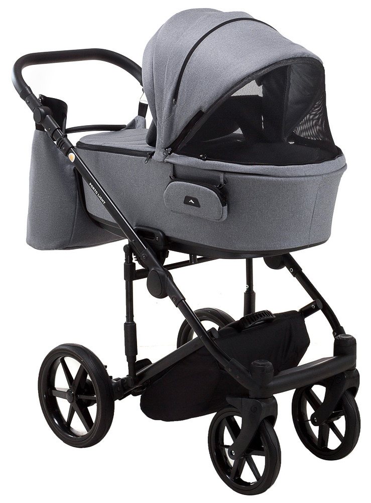 Коляска 2 в 1 Adamex Porto Light Tip TK-60 темно-сірий - Зображення 6