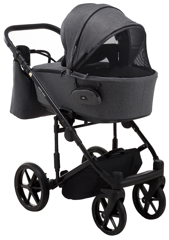 Коляска 2 в 1 Adamex Porto Light Tip TK-57 графіт - Зображення 6