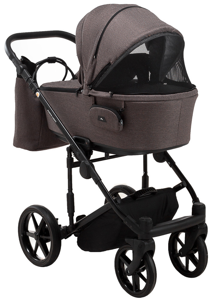 Коляска 2 в 1 Adamex Porto Light Tip TK-21 шоколад - Зображення 6