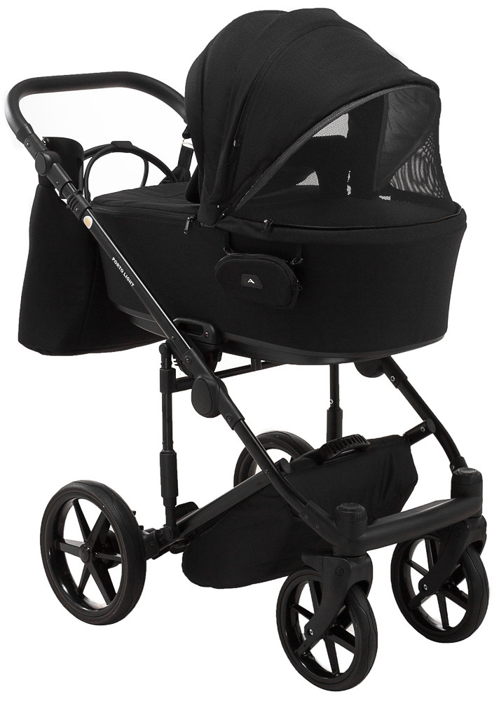 Коляска 2 в 1 Adamex Porto Light Lux TK-53 чорний - Зображення 6