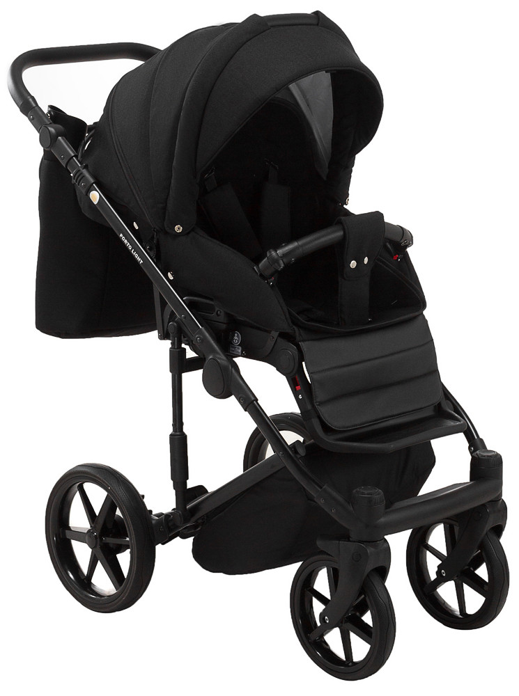 Коляска 2 в 1 Adamex Porto Light Lux TK-53 чорний - Зображення 8