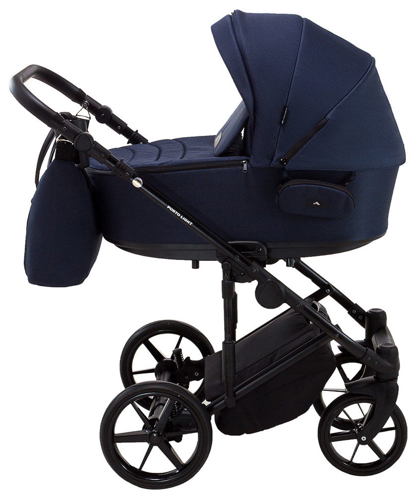 Коляска 2 в 1 Adamex Porto Light Tip TK-12 темно-синій - Зображення 4