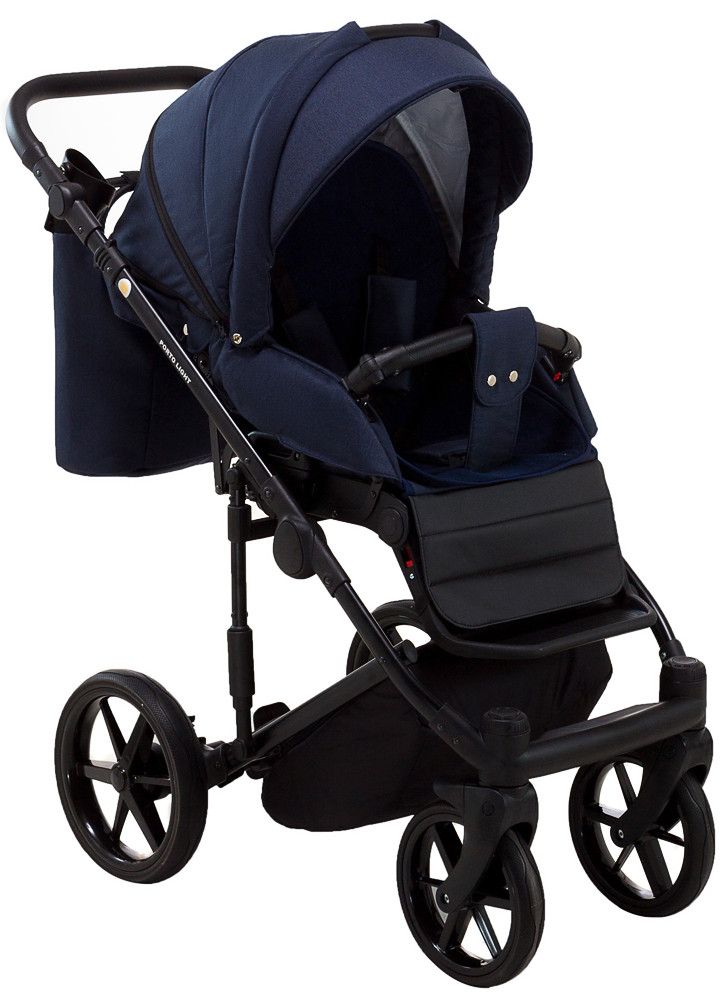 Коляска 2 в 1 Adamex Porto Light Tip TK-12 темно-синій - Зображення 8