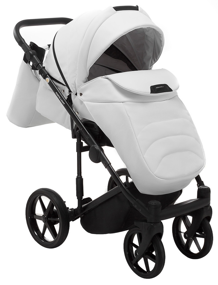 Коляска 2 в 1 Adamex Porto Light ECO SA-1 білий - Зображення 6
