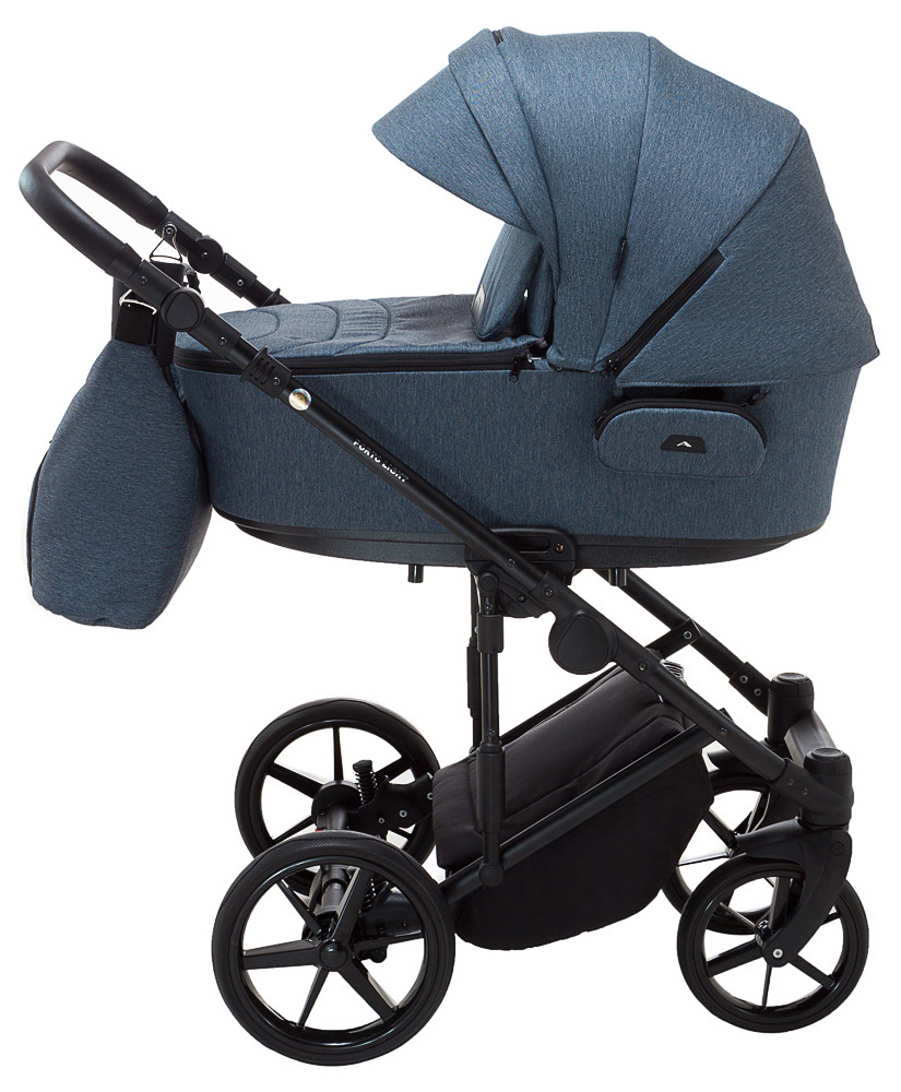 Коляска 2 в 1 Adamex Porto Light Tip TK-81 синій - Зображення 3