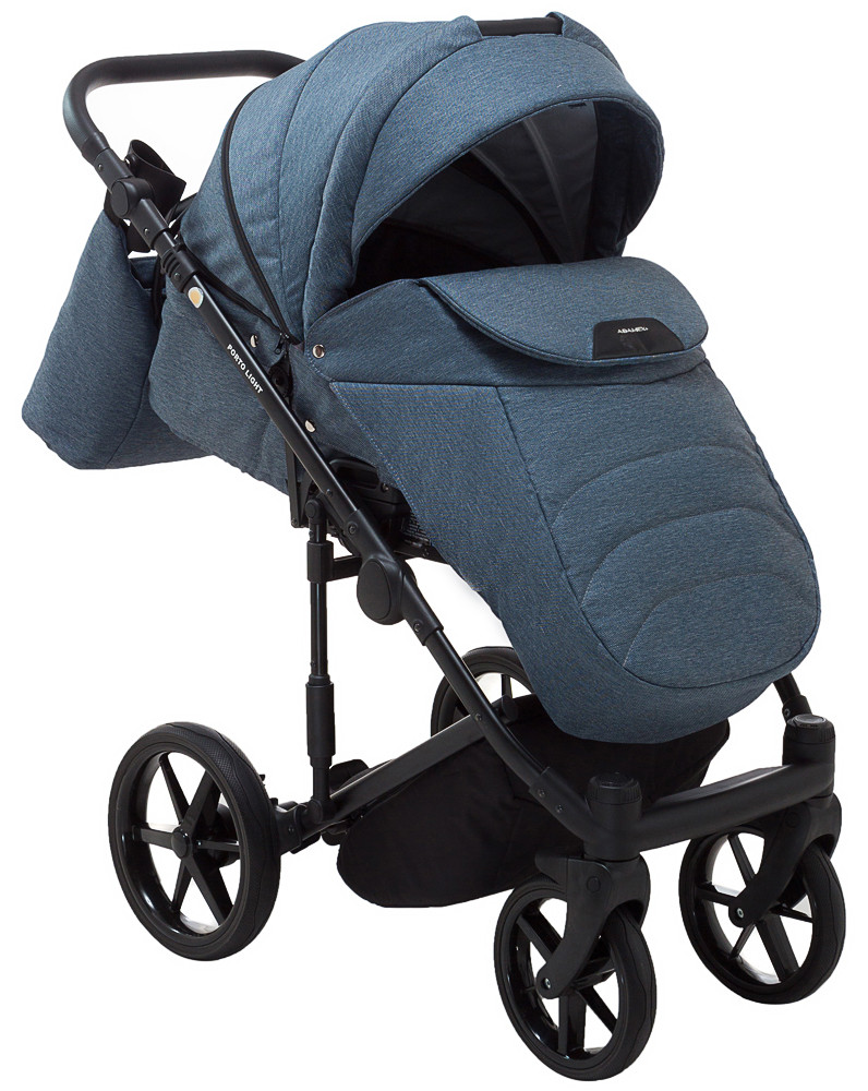Коляска 2 в 1 Adamex Porto Light Tip TK-81 синій - Зображення 6