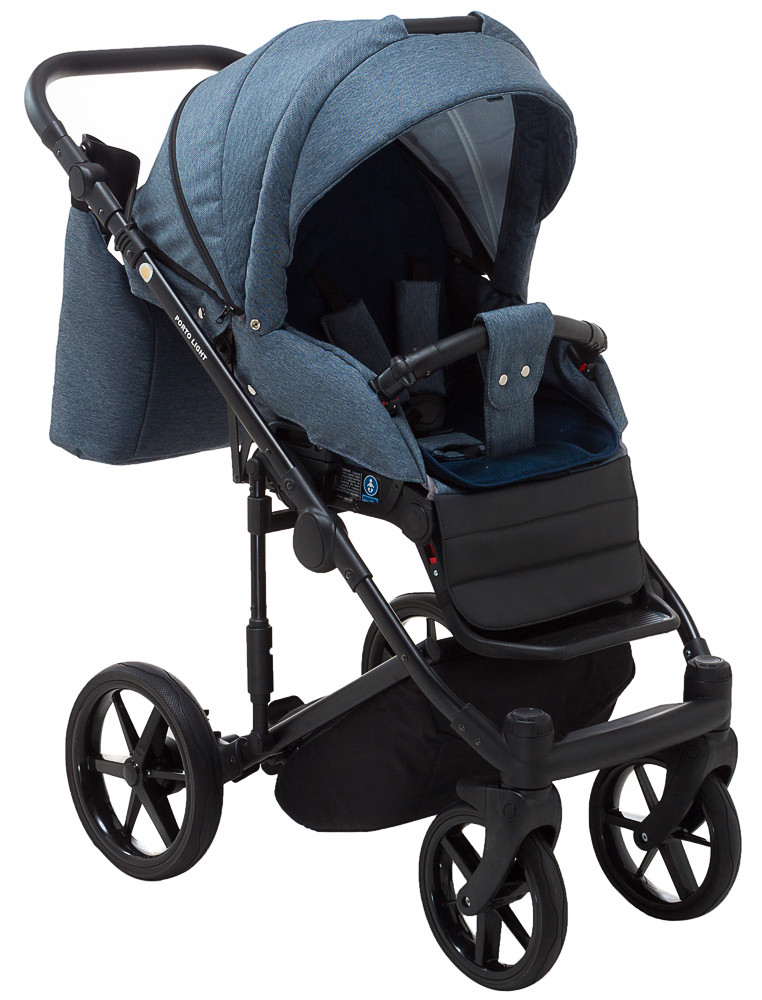 Коляска 2 в 1 Adamex Porto Light Tip TK-81 синій - Зображення 7
