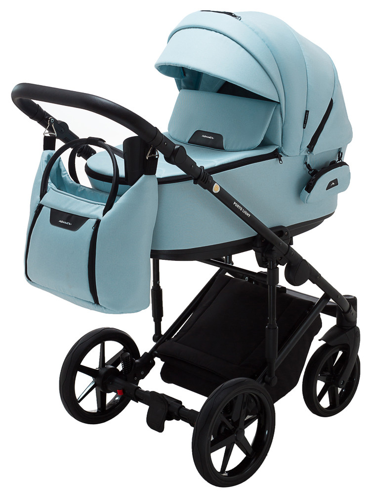 Коляска 2 в 1 Adamex Porto Light Tip TK-25 блакитний - Зображення 2