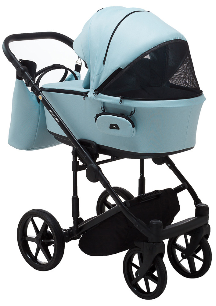 Коляска 2 в 1 Adamex Porto Light Tip TK-25 блакитний - Зображення 5