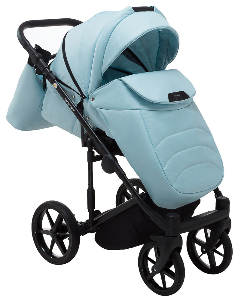 Коляска 2 в 1 Adamex Porto Light Tip TK-25 блакитний - Зображення 6