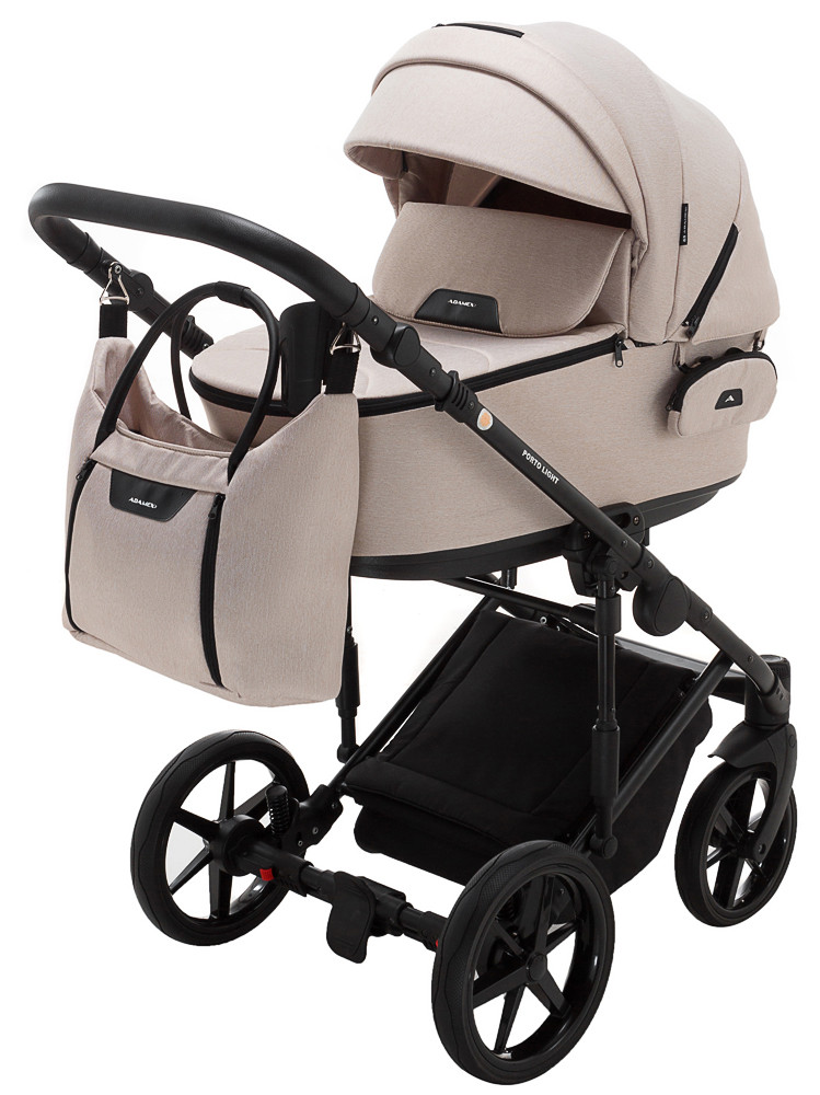 Коляска 2 в 1 Adamex Porto Light Tip TK-20 бежевий - Зображення 2